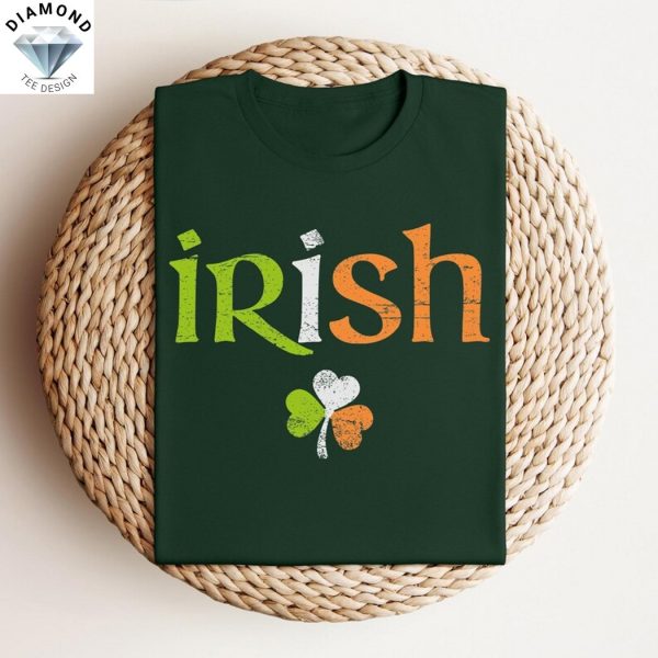 Retro Irish Womens St Patricks Shirt
