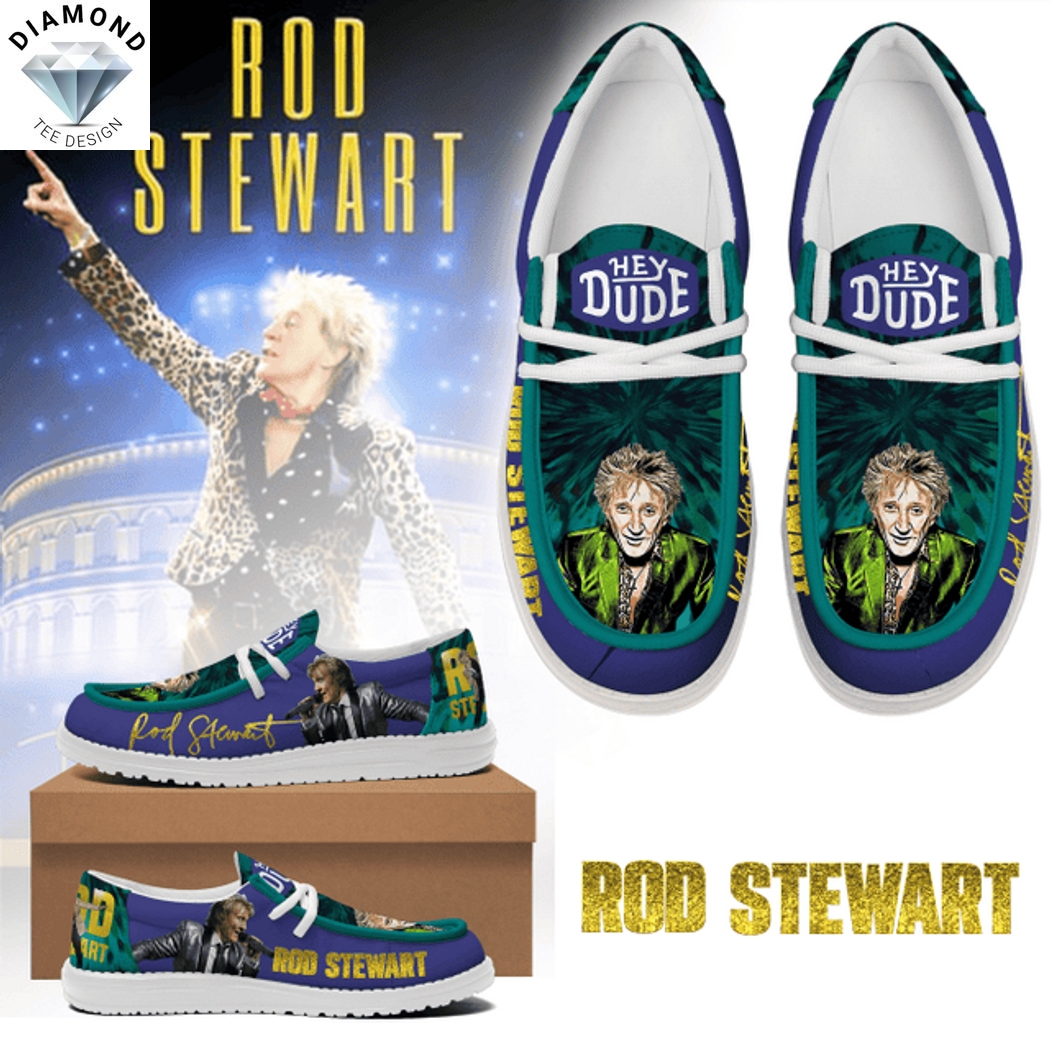 Rod Stewart Signature Hey Dude Shoes Rod Stewart Signature Hey Dude Shoes