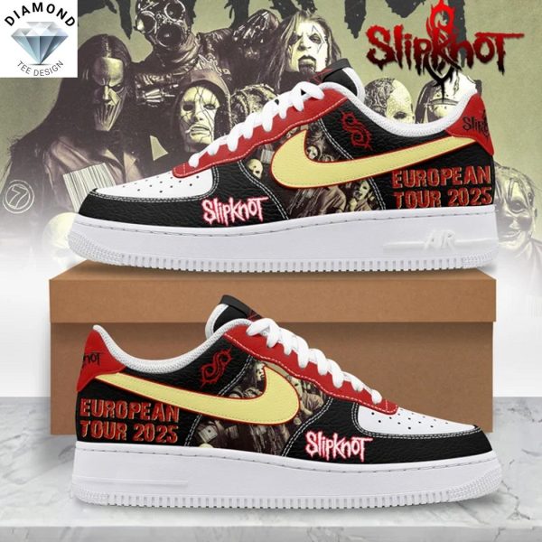 Slipknot European Tour 2025 Air Force 1 Shoes