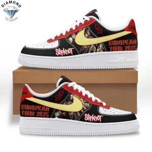 Slipknot European Tour 2025 Air Force 1 Shoes