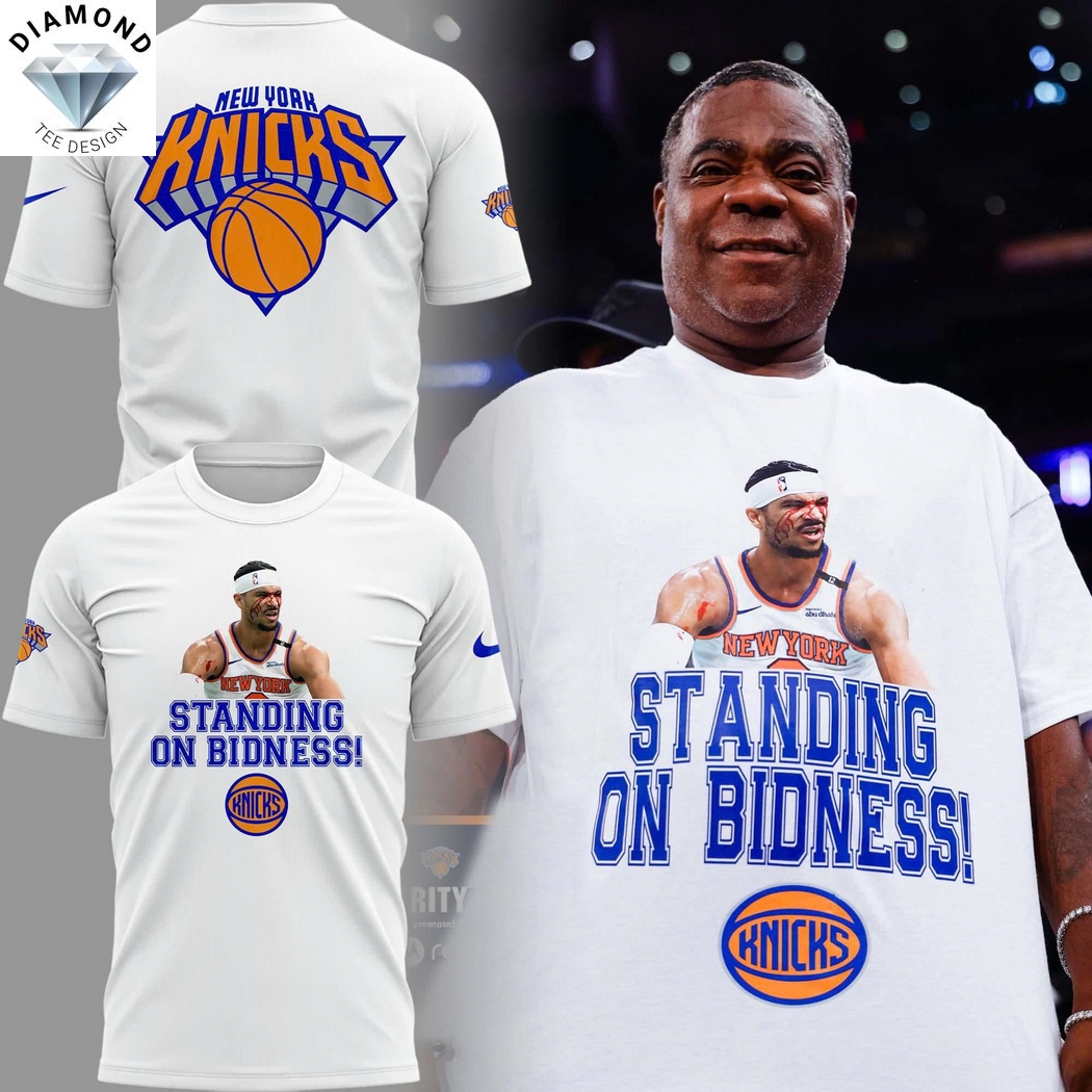 Standing On Bidness New York Knicks 3D T-Shirt Standing On Bidness New York Knicks 3D T-Shirt