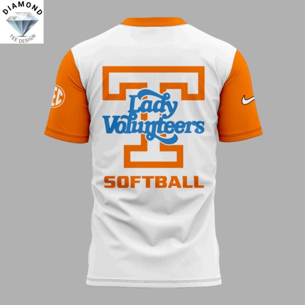 Tennessee Volunteers Lady Softball 2025 3D T-Shirt – Orange