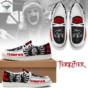 Terrifier Art The Clown Hey Dude Shoes