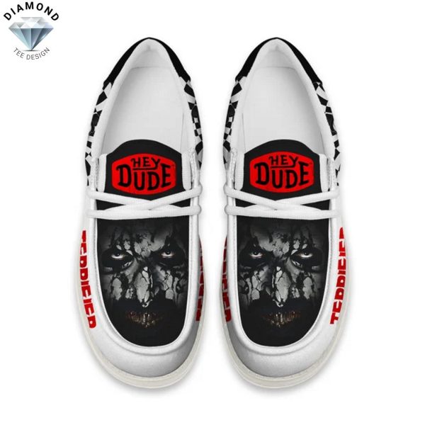 Terrifier Art The Clown Hey Dude Shoes