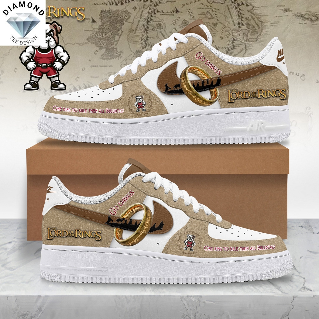The Lord Of The Rings x Georgia Bulldogs One Ring To Rule Them All Bulldogs Air Force Shoes The Lord Of The Rings x Georgia Bulldogs One Ring To Rule Them All Bulldogs Air Force Shoes