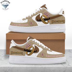 The Lord Of The Rings x Ohio State Buckeyes One Ring To Rule Them All Buckeyes Air Force Shoes