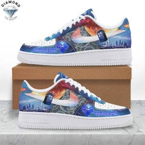 The Who Wibbly Wobbly Timey Wimey Stuff Air Force Shoes