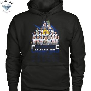 Tottenham Hotspur 2025 UEFA Europa League Champions Signature Unisex T-Shirt