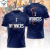Tottenham Hotspur Europa League 2025 Champions Bilbao Final 3D T-Shirt