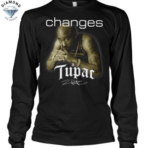 Tupac Shakur Changes Signature Unisex T-Shirt