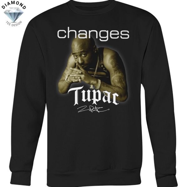 Tupac Shakur Changes Signature Unisex T-Shirt