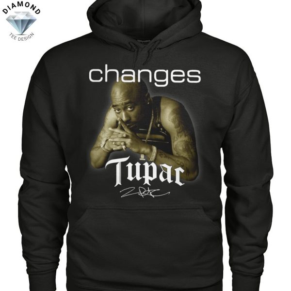 Tupac Shakur Changes Signature Unisex T-Shirt
