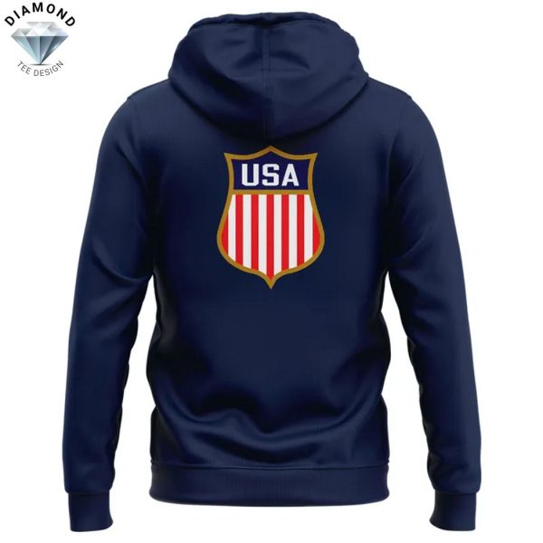 USA Hockey World Champions Blue Hoodie