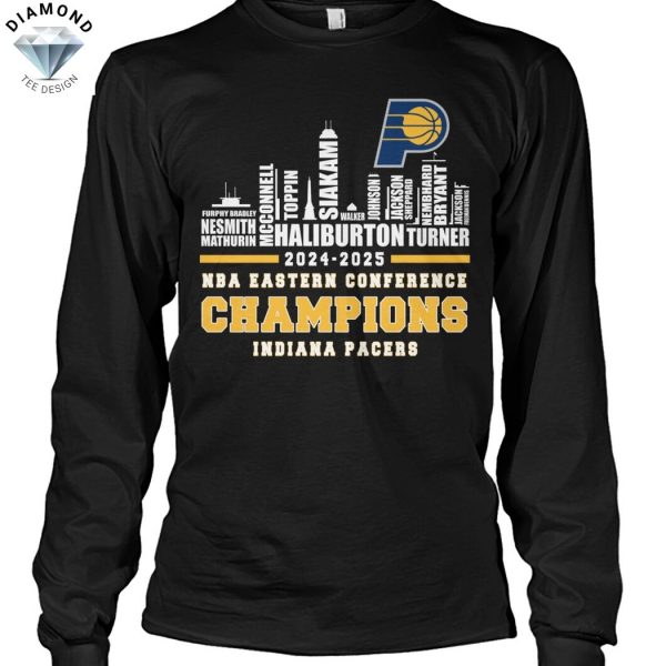 2024-2025 Indiana Pacers Eastern Conference Champions 2025 Unisex T-Shirt