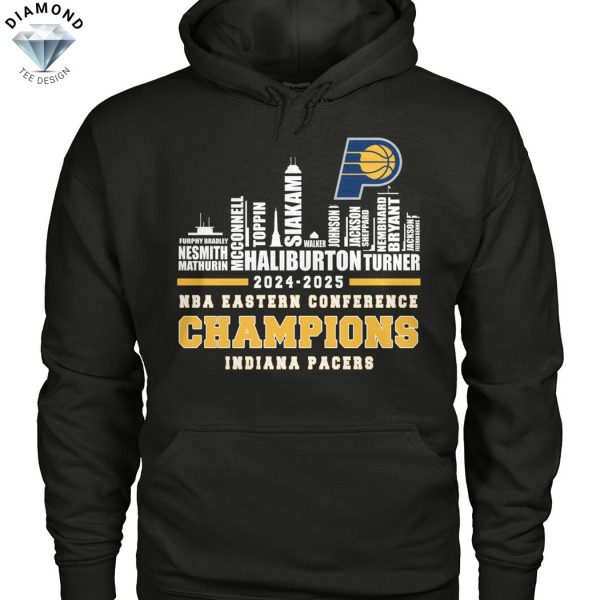 2024-2025 Indiana Pacers Eastern Conference Champions 2025 Unisex T-Shirt