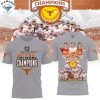 2025 NCAA Division Softball National Champions Texas Longhorns 3D T-Shirt