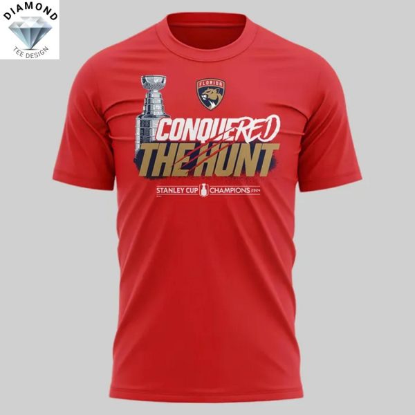 2025 Stanley Cup Champs Florida Panthers The Hunt 3D T-Shirt