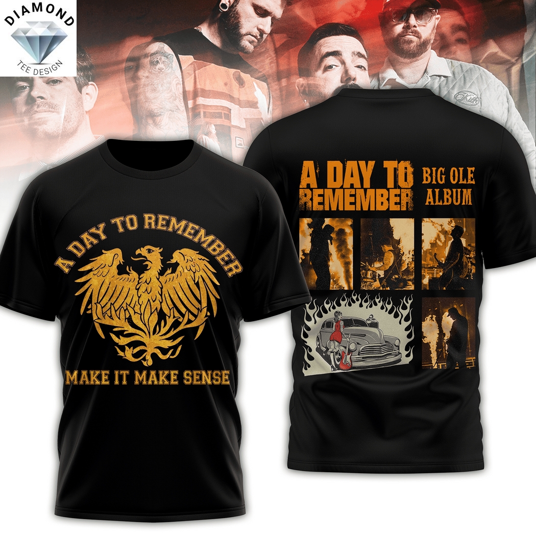 A Day To Remember - Make It Make Sense 3D T-Shirt A Day To Remember - Make It Make Sense 3D T-Shirt