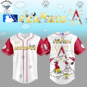 Albuquerque Isotopes Peanuts Baseball Jersey