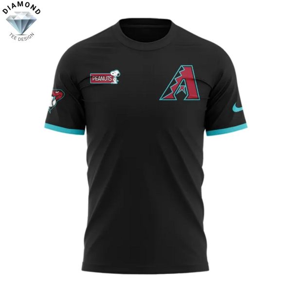 Arizona Diamondbacks Peanuts Snoopy 3D T-Shirt