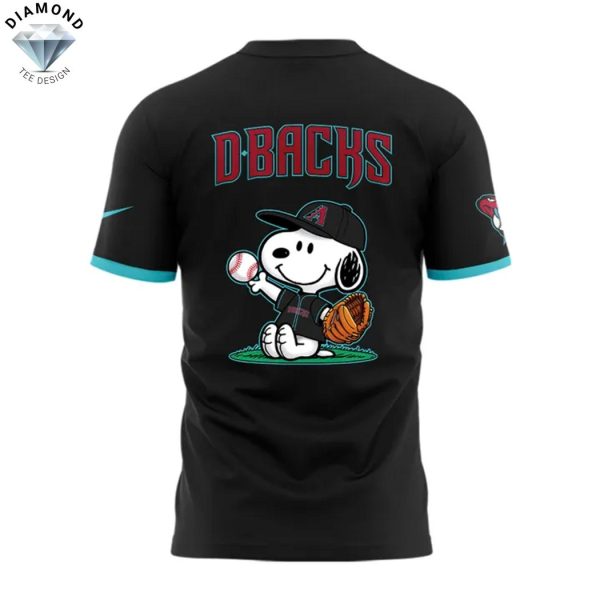 Arizona Diamondbacks Peanuts Snoopy 3D T-Shirt