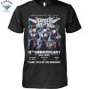2025 Paris Saint-Germain Champions UEFA League Signature Thank You For The Memories Unisex T-Shirt
