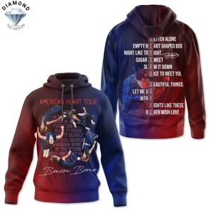 Benson Boone American Heart Tour Signature Hoodie