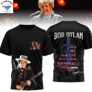 Bob Dylan Signature 3D T-Shirt