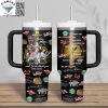 Personalized Backstreet Boys Signature Tumbler With Handle And Straw