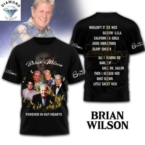Brian Wilson Forever In Out Hearts 3D T-Shirt