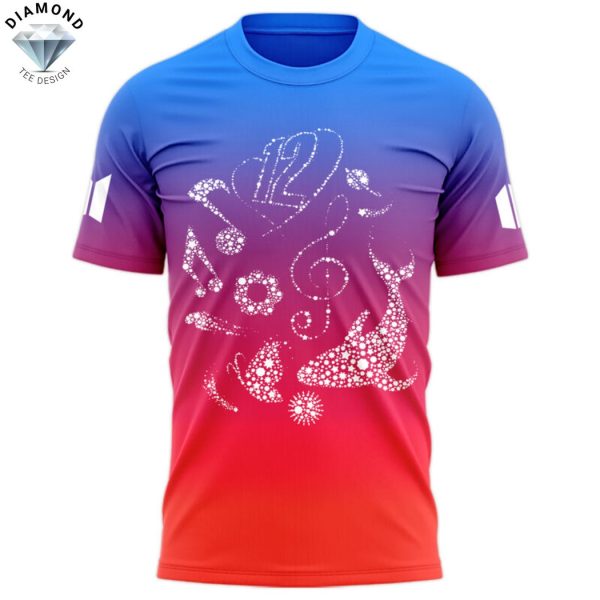 BTS Festa 2025 12th Anniversary We Are Back 3D T-Shirt