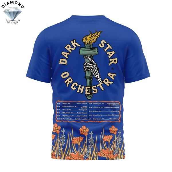 Dark Star Orchestra Echoes Of The Dead Alive Tonight 3D T-Shirt