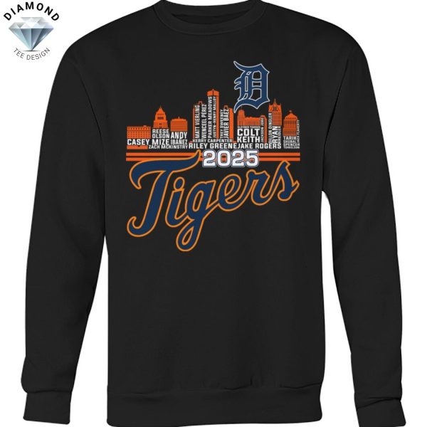 Detroit Tigers 2025 Unisex T-Shirt