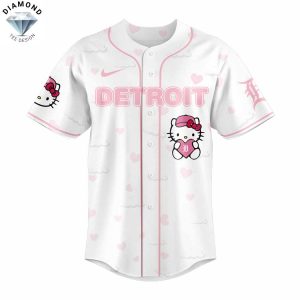 Detroit Tigers Hello Kitty Baseball Jersey