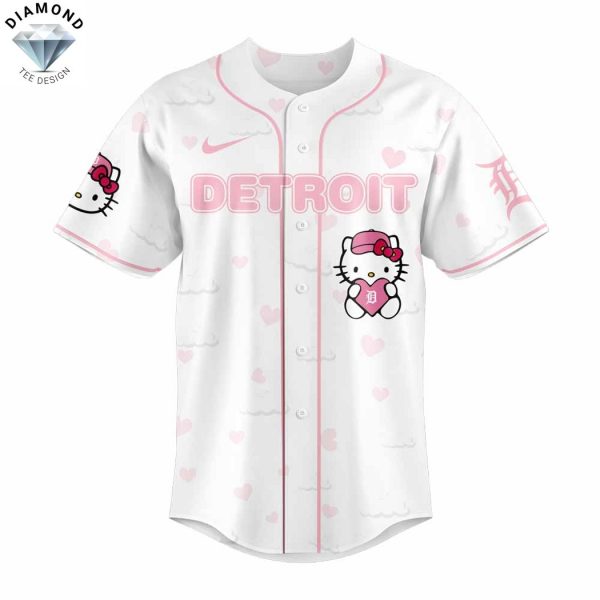 Detroit Tigers Hello Kitty Baseball Jersey