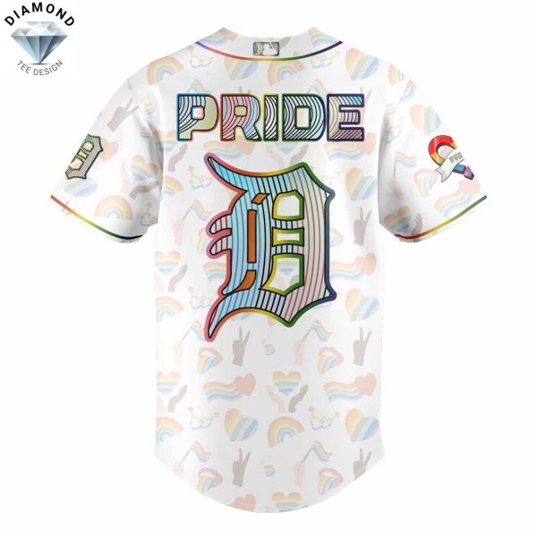 Detroit Tigers Pride Month Baseball Jersey
