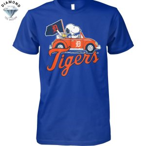 Detroit Tigers x Snoopy Unisex T-Shirt