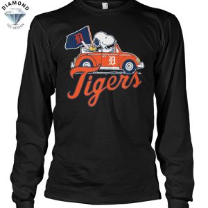 Detroit Tigers x Snoopy Unisex T-Shirt