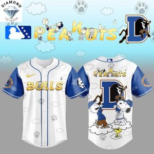 Durham Bulls Peanuts Baseball Jersey