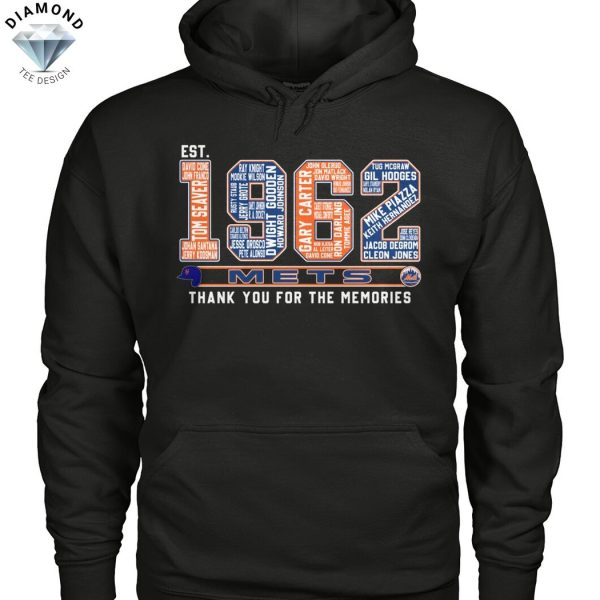 Est 1962 New York Mets Thank You For The Memories Unisex T-Shirt