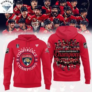 Florida Panthers 2025 Eastern Conference Champions Hoodie