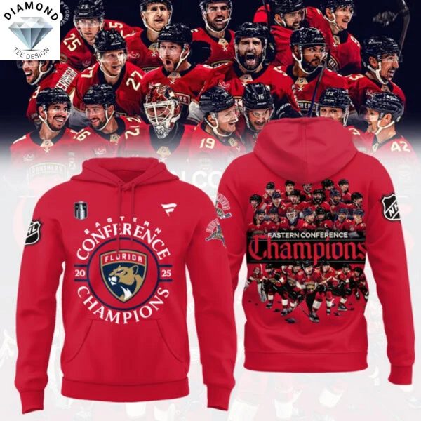 Florida Panthers 2025 Eastern Conference Champions Hoodie