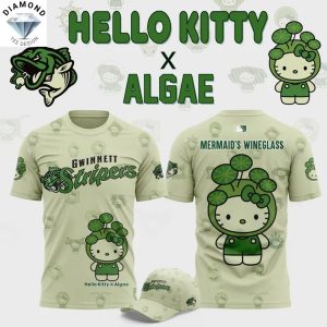 Gwinnett Stripers x Algae Hello Kitty 3D T-Shirt