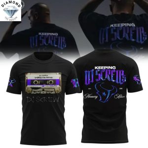 Houston Texans x Keeping DJ Screw 3D T-Shirt