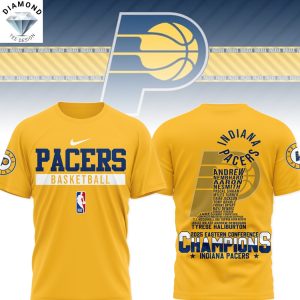 Indiana Pacers 2025 Champions 3D T-Shirt