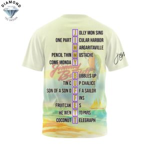 Jimmy Buffett Its 5 Oclock Somewhere 3D T-Shirt