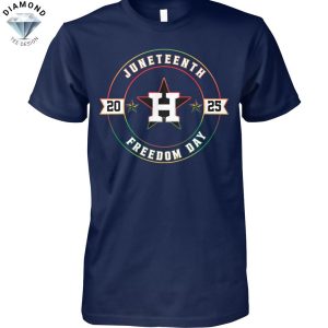 Juneteenth Freedom Day Houston Astros Unisex T-Shirt