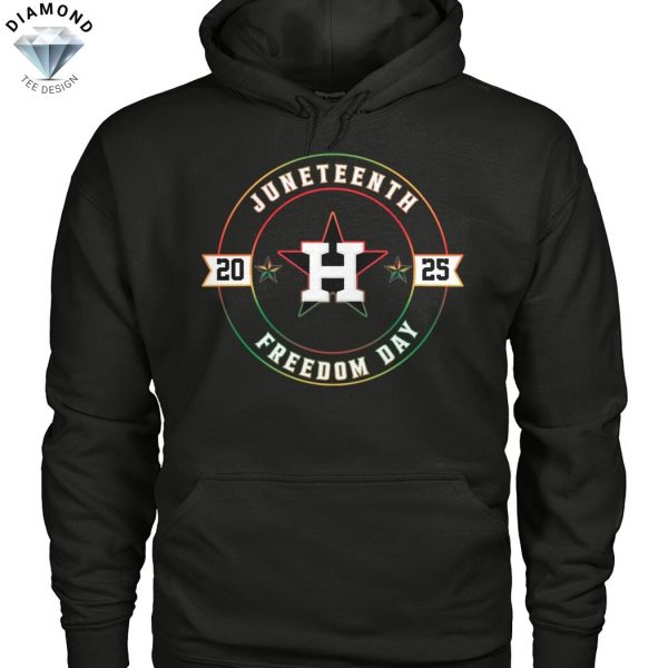 Juneteenth Freedom Day Houston Astros Unisex T-Shirt