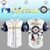 Norfolk Tides Peanuts Baseball Jersey