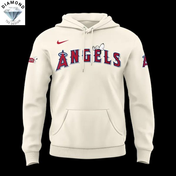 Los Angeles Angels Peanuts Snoopy 2025 Hoodie